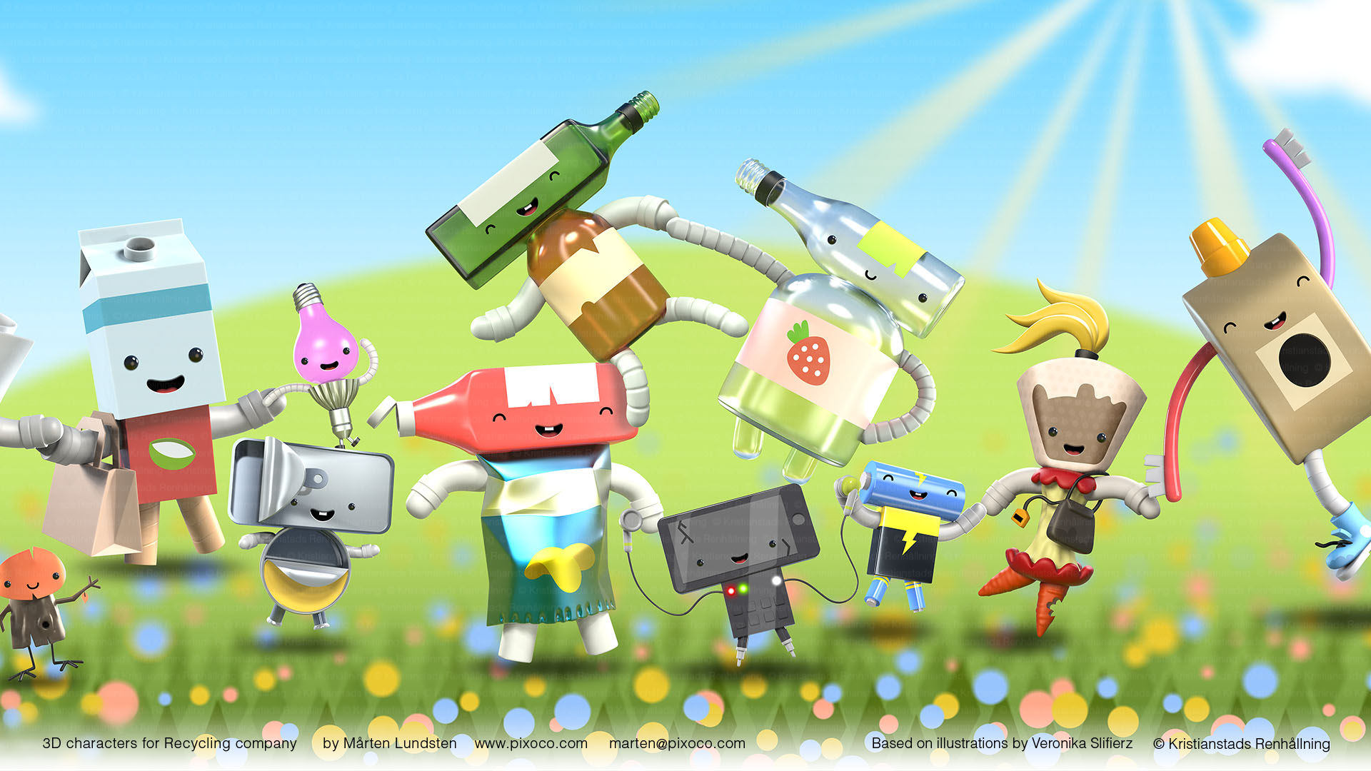 recycling characters